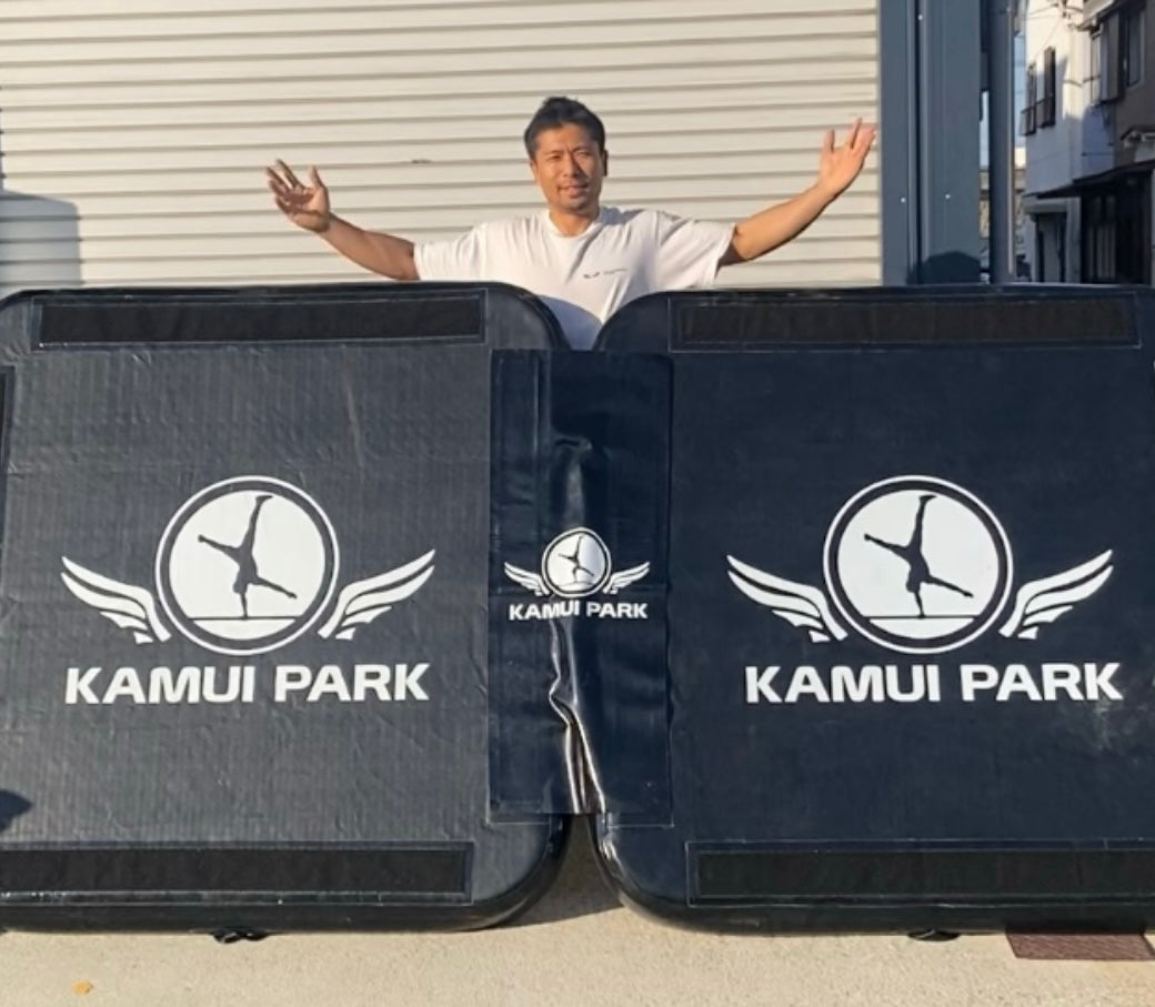 持ち運びエア安全マット Inflatable Crash Pad 150cm-150cm-20cm